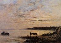 Boudin, Eugene - Brest, the Harbor